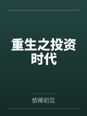 重生之投资时代
